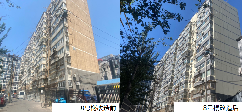 工程掠影:龍?zhí)督值缽V渠門(mén)內(nèi)大街6號(hào)樓、8號(hào)樓綜合整治項(xiàng)目